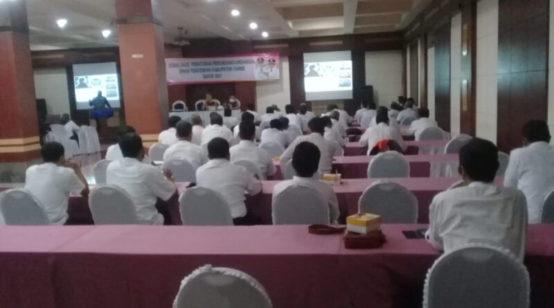 DISDIK CIAMIS SOSIALISASI PERUNDANG-UNDANGAN PUNGLI