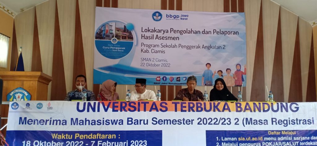 DISDIK CIAMIS GELAR LOKAKARYA PENGOLAHAN DAN PELAPORAN HASIL ASESMEN PSP ANGKATAN 2