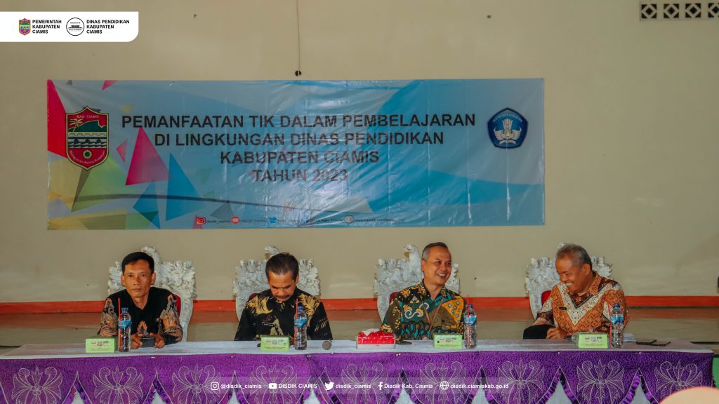 Kegiatan Pemanfaatan Tik Dalam Pembelajaran Di Lingkungan Dinas Pendidikan Kabupaten Ciamis Tahun 2023