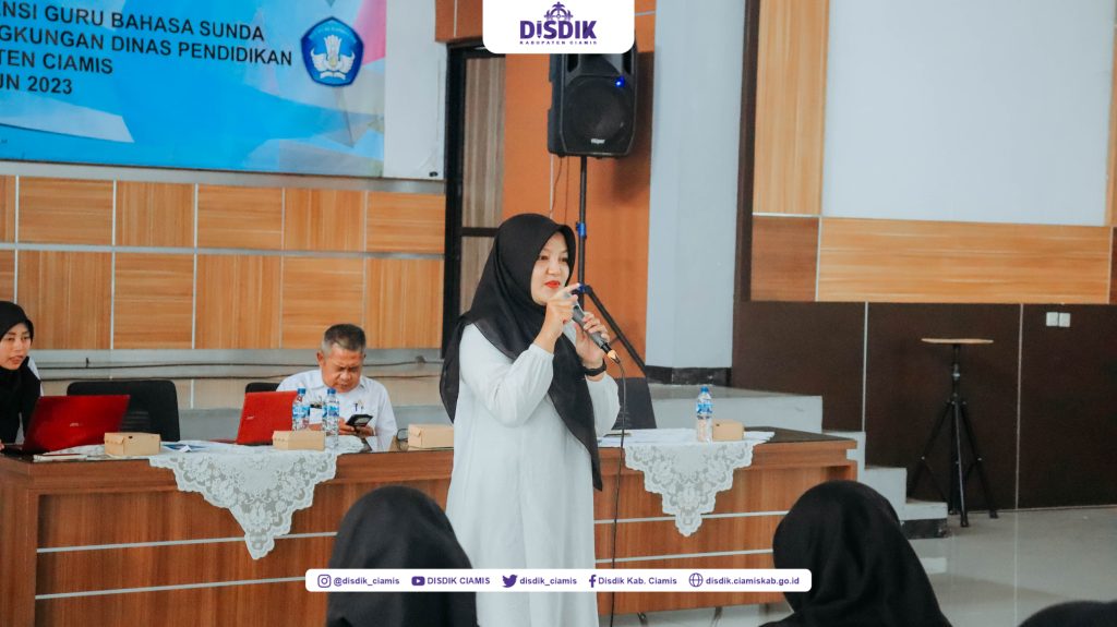 KEGIATAN PENINGKATAN KOMPETENSI GURU BAHASA SUNDA LINGKUP DINAS PENDIDIKAN KAB. CIAMIS TAHUN 2023