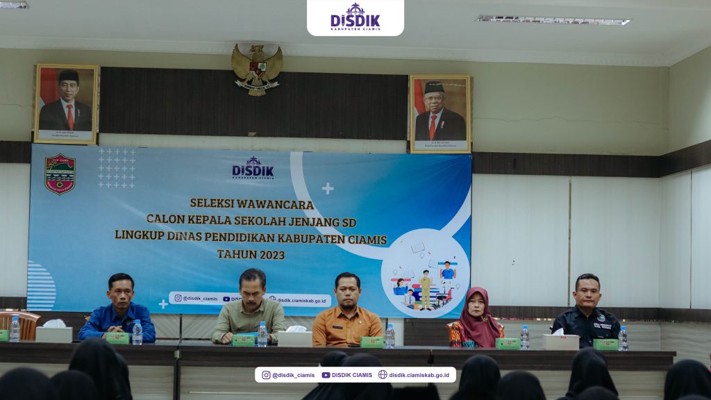 SELEKSI WAWANCARA CALON KEPALA SEKOLAH TAHUN 2023 SELEKSI WAWANCARA CALON KEPALA SEKOLAH TAHUN 2023