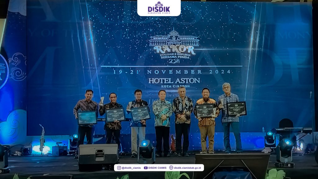 Dinas Pendidikan Kabupaten Ciamis Raih 8 Penghargaan pada Rakor Evaluasi Peningkatan Mutu Pendidikan 2024