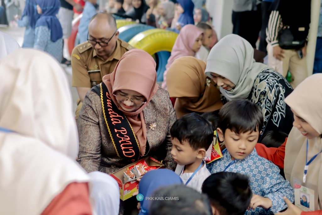 MPLS Ramah PAUD : Bunda PAUD Ciamis Ajak Orang Tua Ciptakan Lingkungan Belajar yang Menyenangkan
