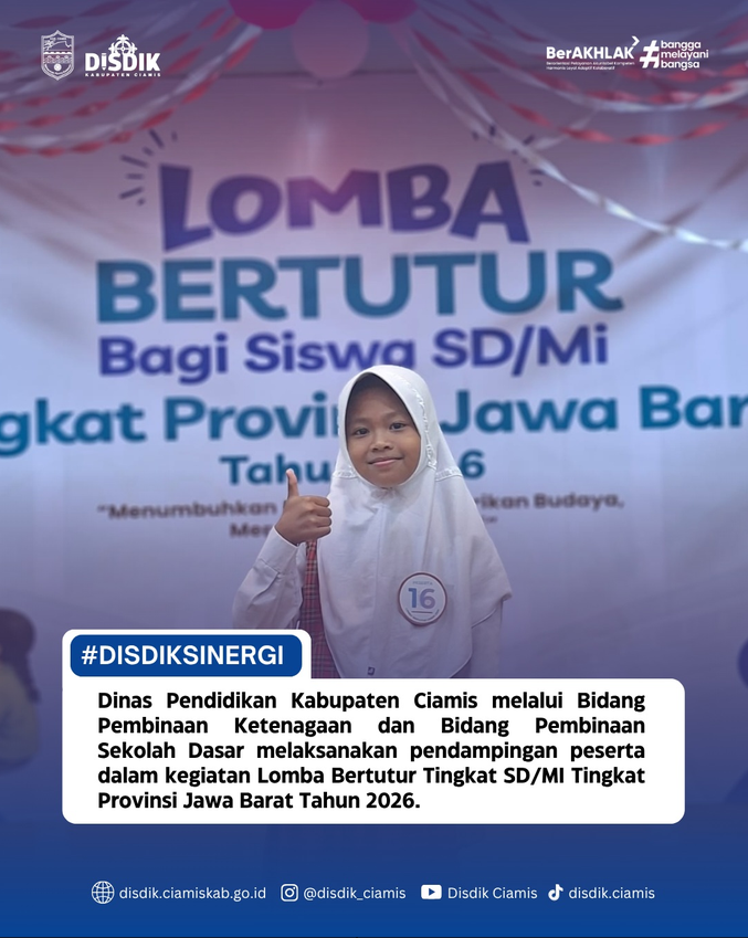Semangat Bertutur, Tumbuhkan Literasi: Ciamis Siap Berprestasi di Tingkat Jawa Barat