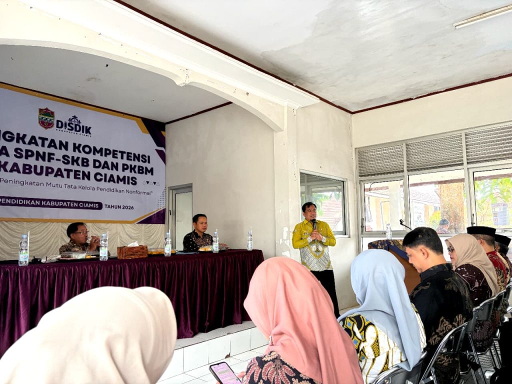 Workshop Peningkatan Kompetensi Kepala SPNF-SKB dan PKBM se-Kabupaten Ciamis