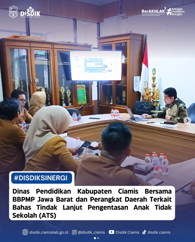Wujudkan Pendidikan Merata, Pemkab Ciamis Perkuat Kolaborasi Lintas Sektor Entaskan Anak Tidak Sekolah (ATS)