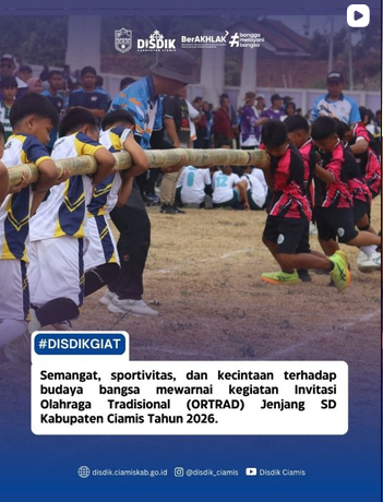 Belajar Karakter Sambil Tertawa Lepas, Intip Keseruan Invitasi ORTRAD SD Ciamis 2026
